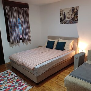 1 soverom, wi-fi og sengetøy