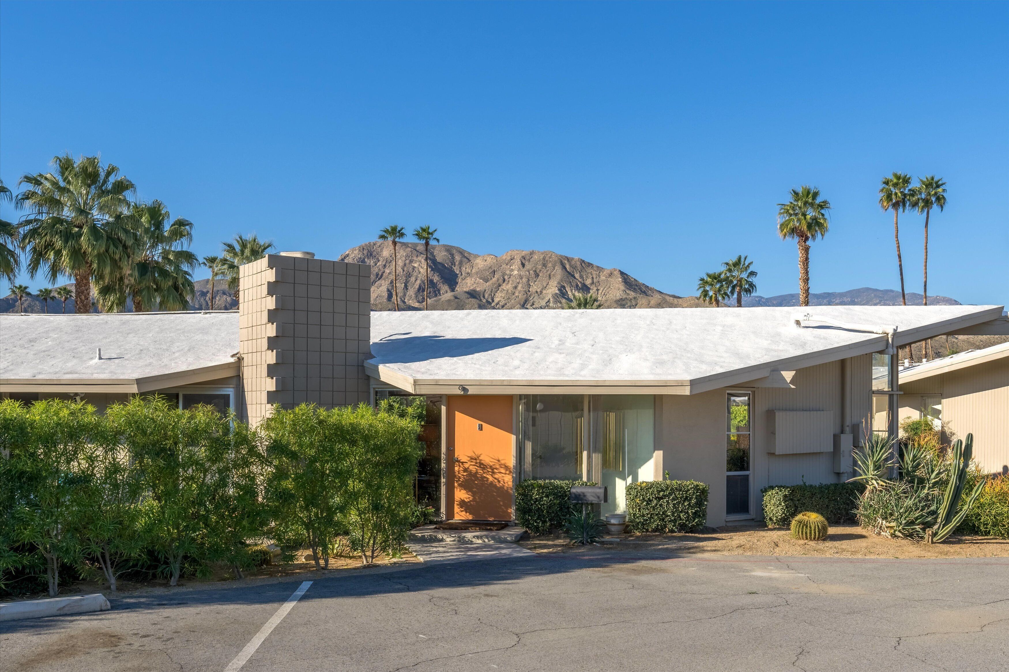 Historic Midcentury Desert Retreat with Community Pool and Spa