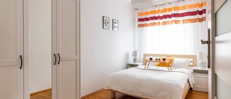 1 sovrum, strykjärn/strykbräda, gratis wi-fi och sängkläder