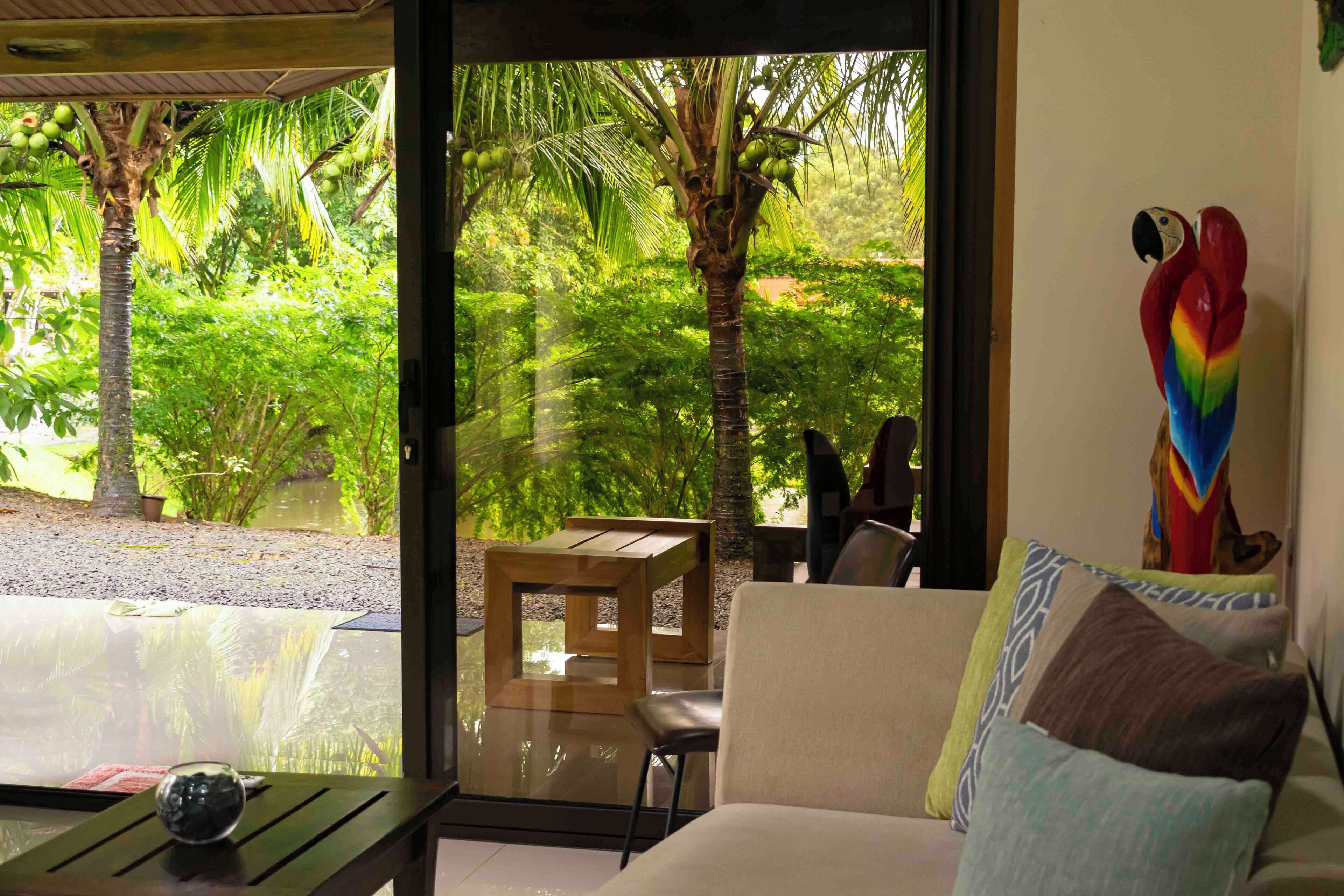 Family Villa, 1 Bedroom | Living area | 55-inch Smart TV with digital channels