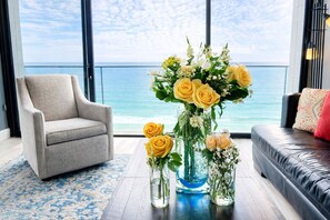 Condo, 2 Bedrooms | Living area | Flat-screen TV - Ocean View Luxury Condo (San Diego)