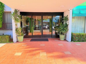 Façade de l’hébergement