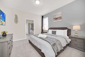 7 bedrooms, iron/ironing board, travel crib, WiFi