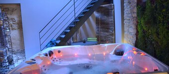 Appartement de 80m2 Dans Ancien Corps de Ferme Spa, Sauna , Fitness