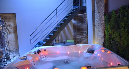 Appartement de 80m2 Dans Ancien Corps de Ferme Spa, Sauna , Fitness