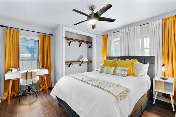 3 chambres, bureau, fer et planche à repasser, Wi-Fi