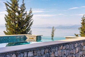 Pool - Villa Serenity | Luxury Lakeside Manor by PikHost (Shiroka)