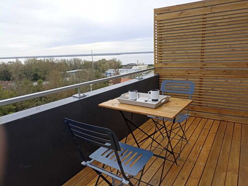 Appartement T2 calme et lumineux avec balcon proche citadelle de Blaye
