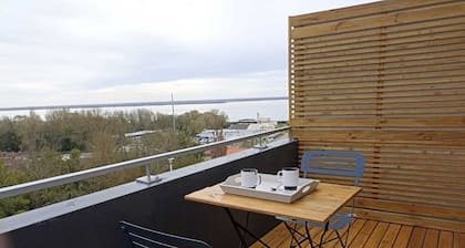 Appartement T2 calme et lumineux avec balcon proche citadelle de Blaye