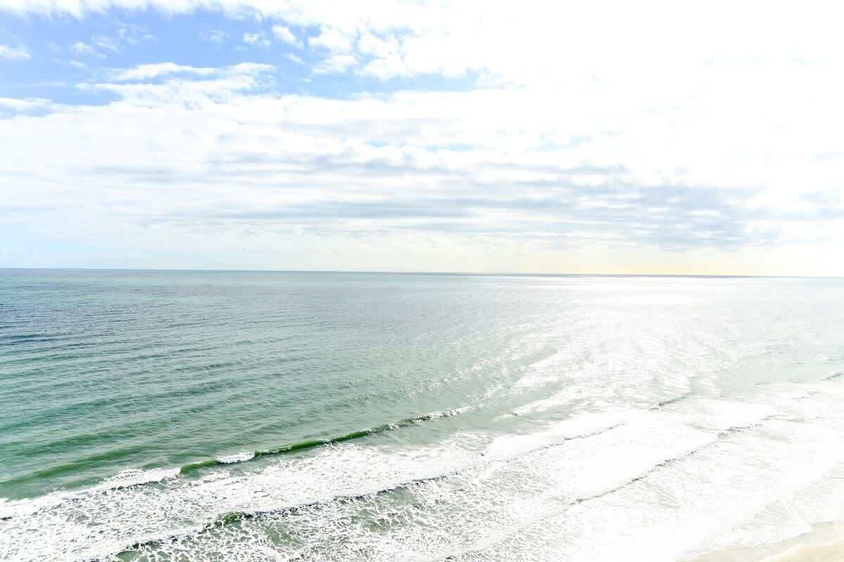 Na praia 