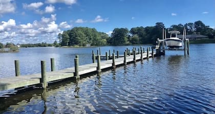 Family retreat with private beach Eastern Shore
