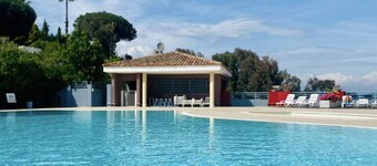 Sweet Apartment in Mandelieu - Pool & tennis court