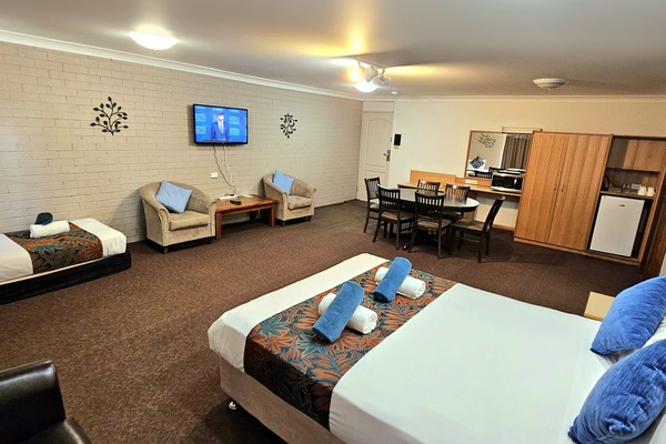 Deluxe Two Bedroom Apartment | Desk, soundproofing, iron/ironing board, free WiFi