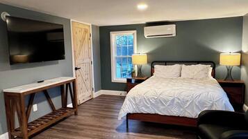 1 habitación, tabla de planchar con plancha, wifi y ropa de cama