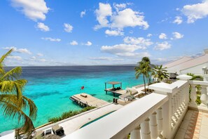 Property grounds - Belmar penthouse 22 , luxurieus 3 bedroom oceanfront penthouse , fully AC (Kralendijk)