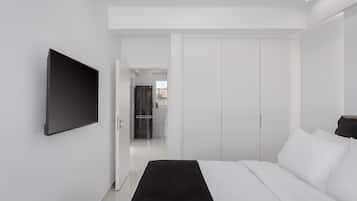 Apartemen Comfort | 1 kamar tidur, seprai katun Mesir, seprai premium, dan busa memori
