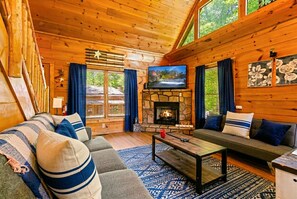 Smart-TV, Kamin, Videospiele, DVD-Player