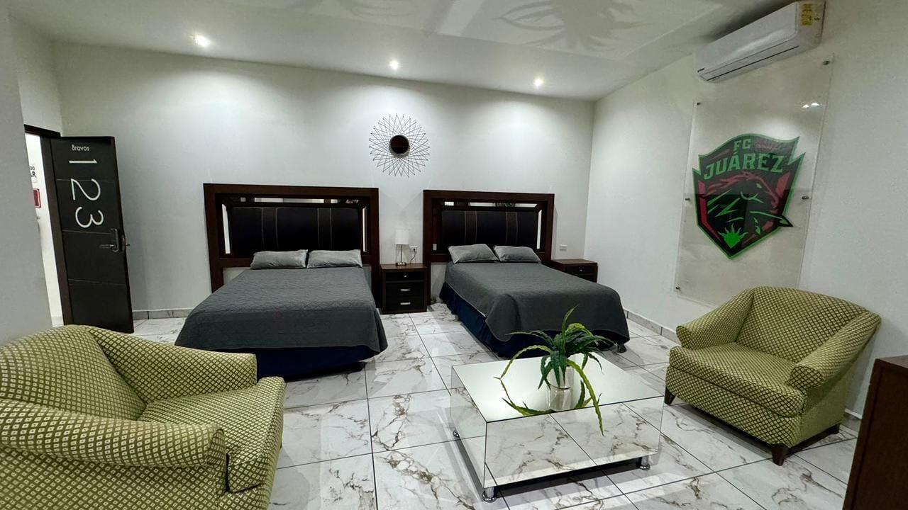 Habitación doble | Wifi gratis y ropa de cama 