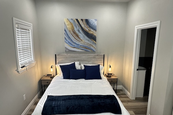 2 chambres, fer et planche Ă repasser, Wi-Fi, draps fournis