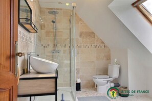 Shower, hair dryer, towels - Ker Rosy - Saint Gildas DE Rhuys (SAINT GILDAS DE RHUYS)