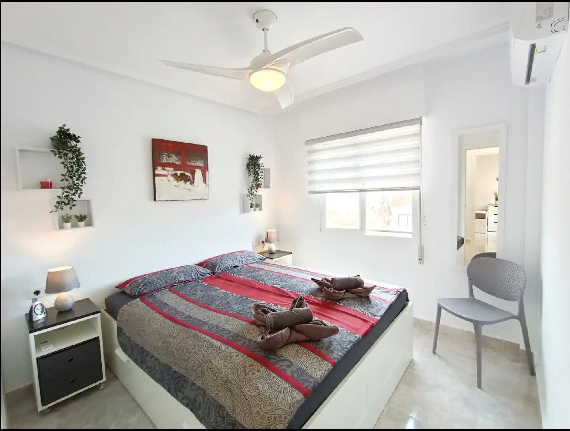 3 sovrum, strykjärn/strykbräda, gratis wi-fi och sängkläder