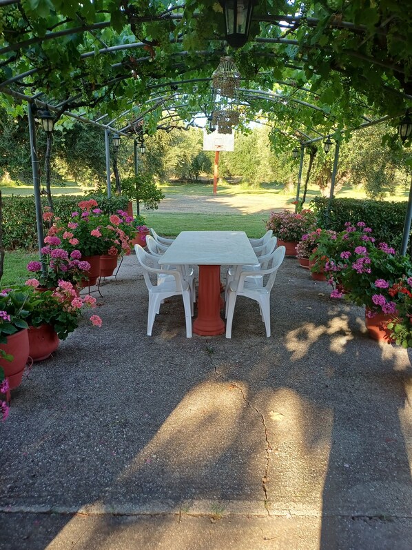 Outdoor dining