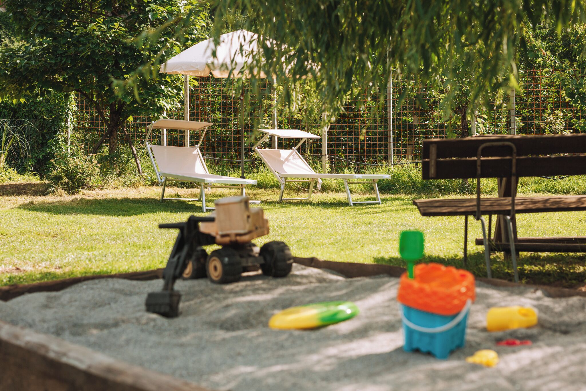 Overnattingsstedets uteområder