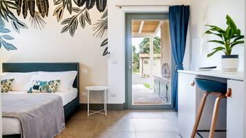 1 chambre, fer et planche Ă repasser, Wi-Fi gratuit, draps fournis