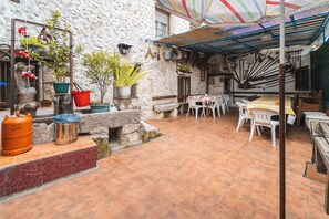 Restauration en plein air