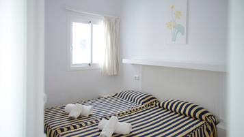 2 habitaciones, wifi gratis y ropa de cama