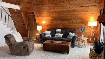 TV connectée, cheminée