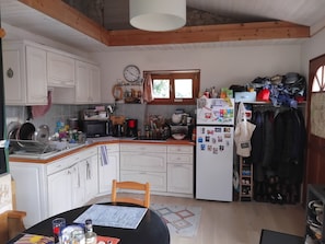 Microwave, oven, stovetop