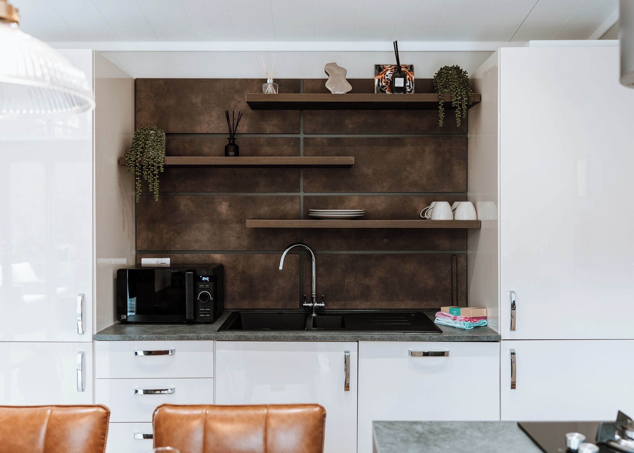 Fridge, oven, stovetop, toaster