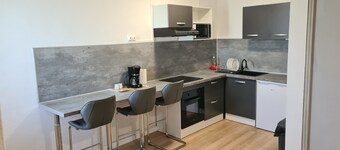 Fully furnished and air-conditioned apartment