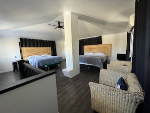 4 makuuhuonetta, silitysrauta/-lauta, Wi-Fi, vuodevaatteet