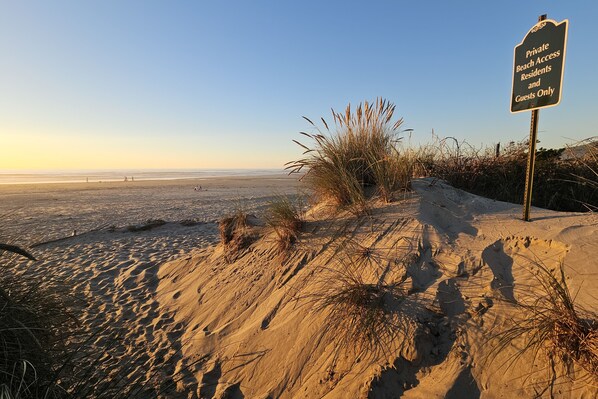 På stranden, liggestole