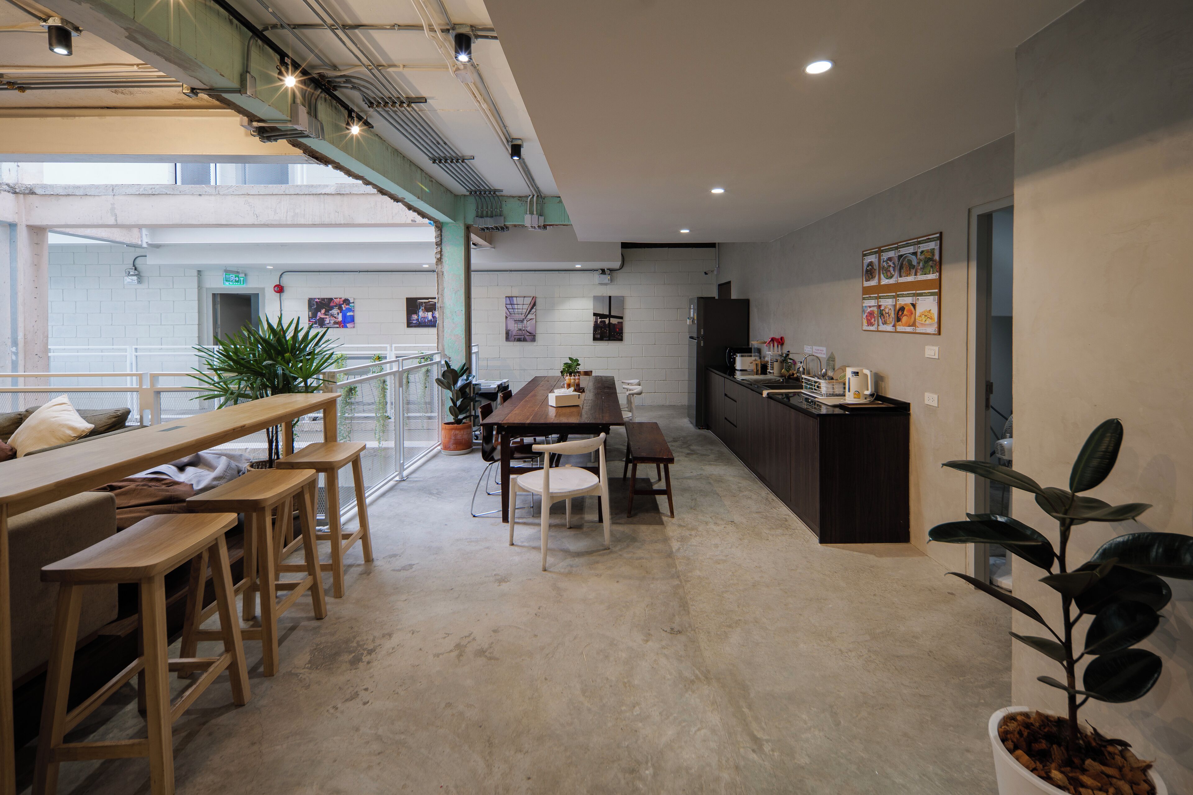 Breakfast area