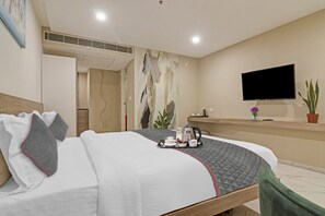 Classic Double or Twin Room | Bed sheets - Townhouse 1010 The Fern Suites (Hyderabad)