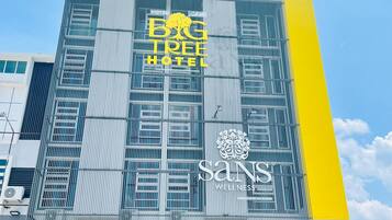 Fassade der Unterkunft