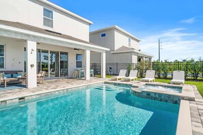 A heated pool - Modern Family Villa Close To Disney With Private Pool (Kissimmee)