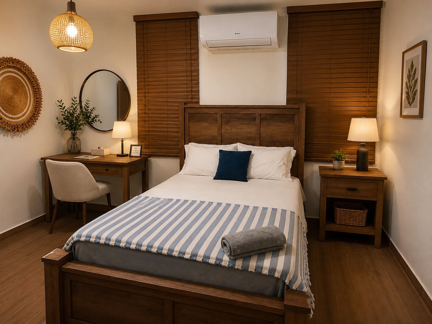 1 bedroom, in-room safe, desk, iron/ironing board