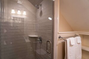 Shower, hair dryer