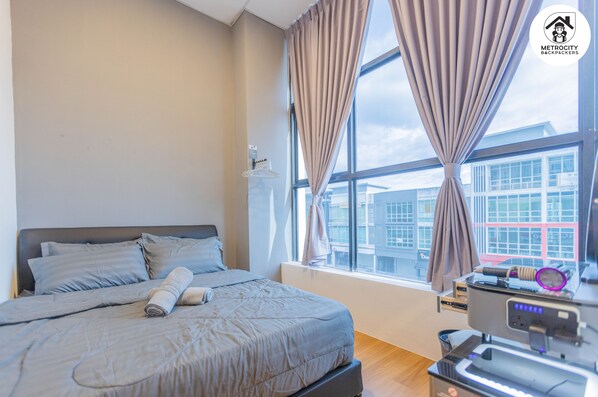 Wifi gratis y ropa de cama