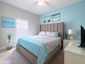 5 Schlafzimmer, individuell dekoriert, individuell eingerichtet