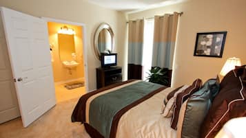 3 bilik tidur, dihias secara berasingan