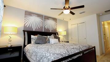 4 bedrooms, individually decorated, individually furnished