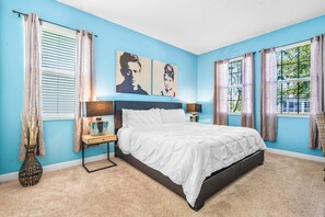 6 soverom, individuelt dekorert og individuelt innredet