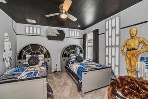 9 chambres, décoration personnalisée, ameublement personnalisé