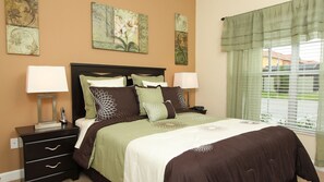 4 bedrooms, individually decorated, individually furnished