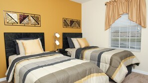 4 bedrooms, individually decorated, individually furnished